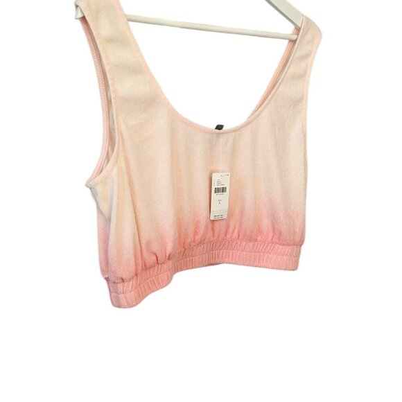 Anthropologie Sunday in Brooklyn Scoop-Neck Cropped Towelling Tank - Size L, NWT - Picture 9 of 9